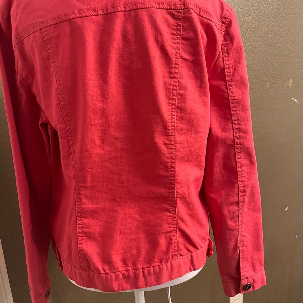 ROZ ALI ORANGE WOMEN -JACKET SIZE L - Picture 3 of 6